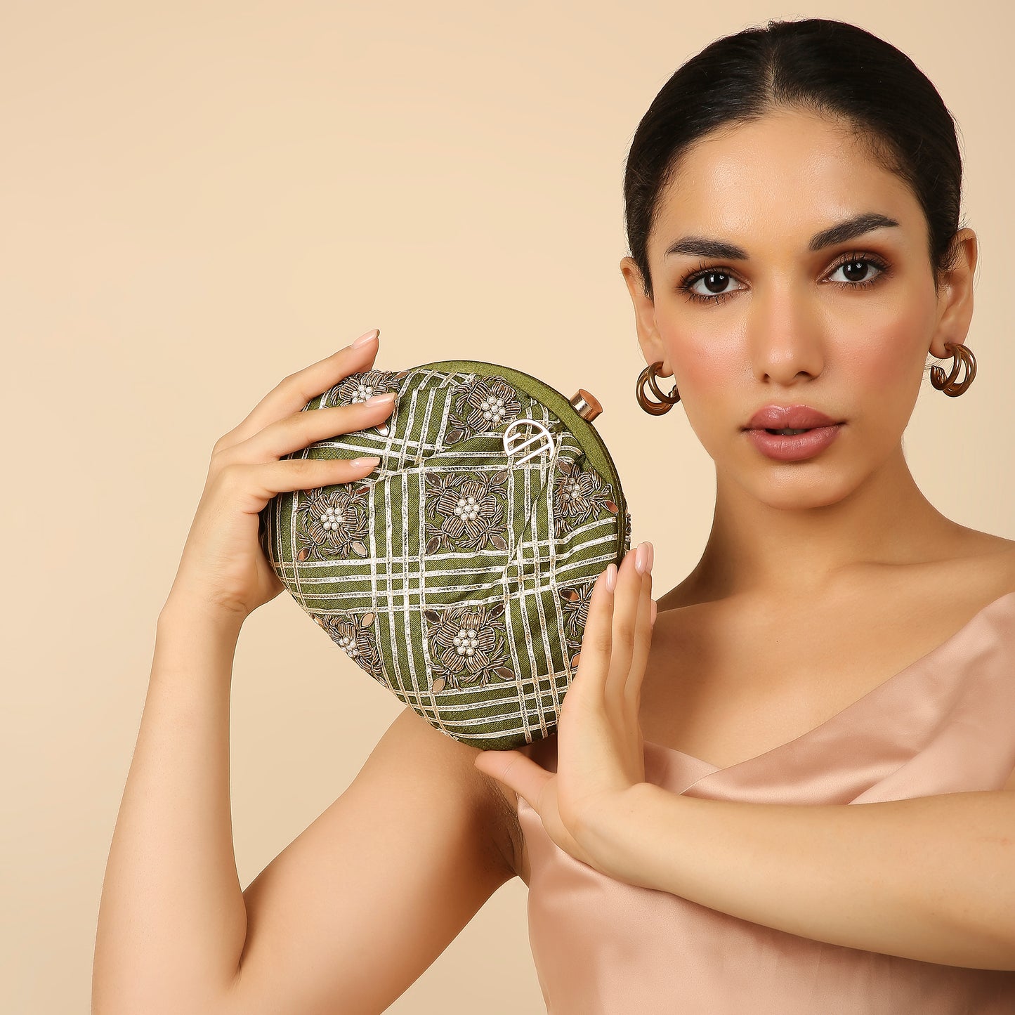 Gul Green Purse handbag