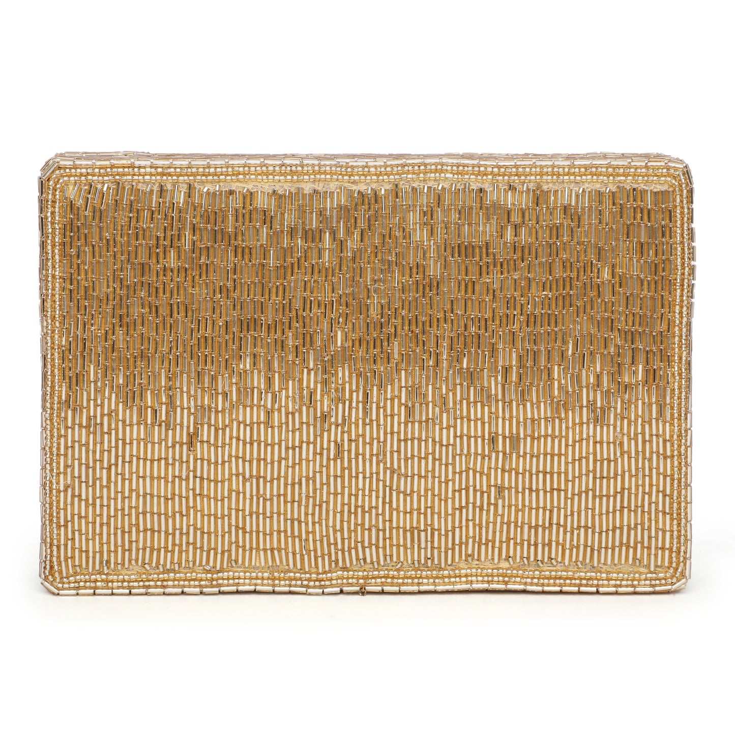Edie Gold Clutch bag