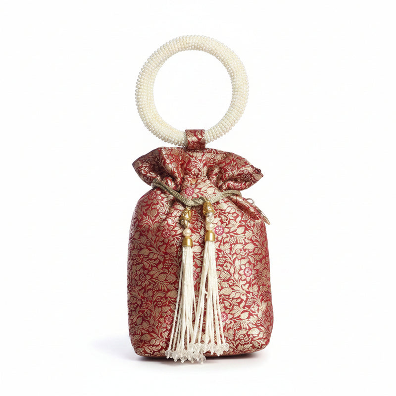 Banarasi Red Potli