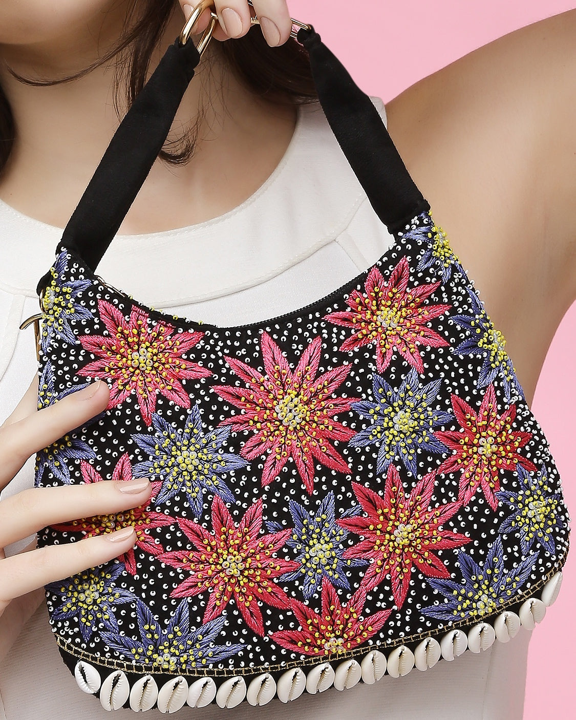 Clara Hobo Black Bag