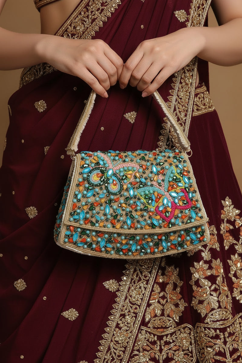 Elara Beige Handbag