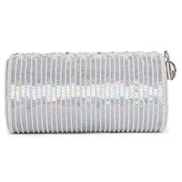 Anna Grey Cylindrical Clutch Bag