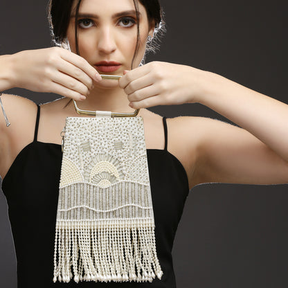 Demi Gold Embellished Handbag