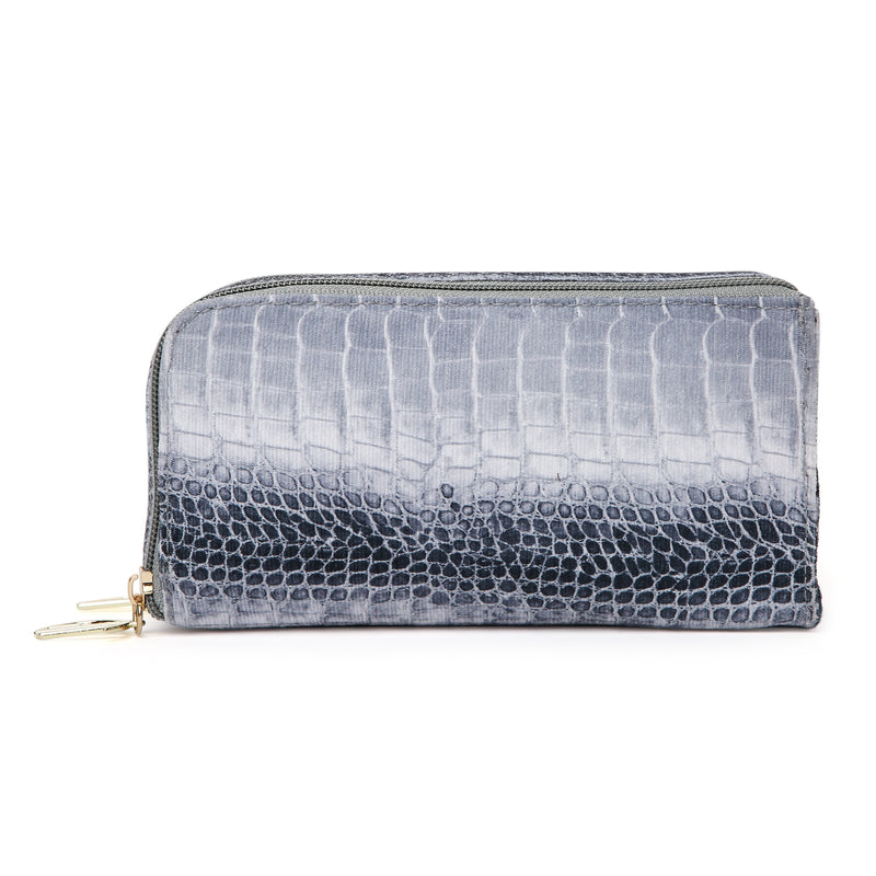 BLACK CROC PRINT SUNGLASS COVER