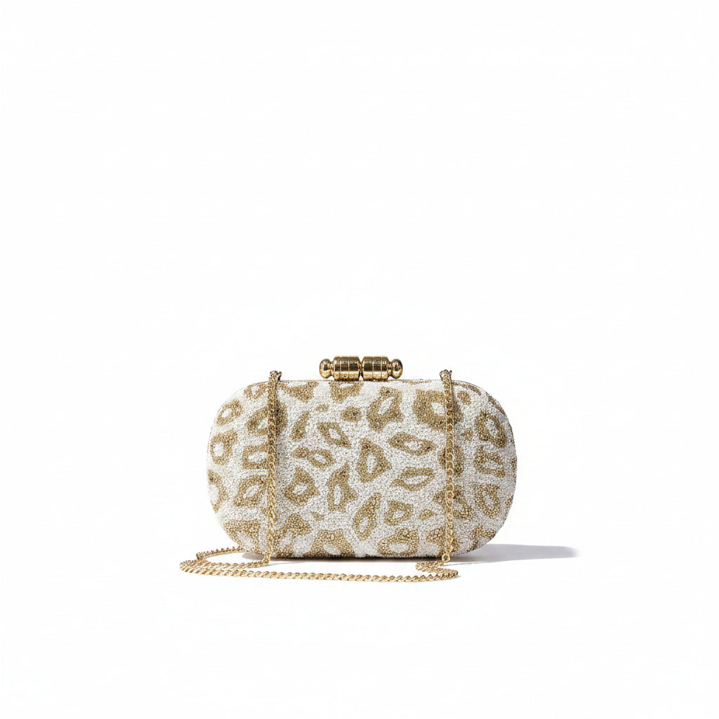 Juniper Wild Embellished  clutch