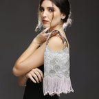 Ira Silver Embellished handag