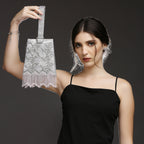 Rayna Silver embellished Handbag