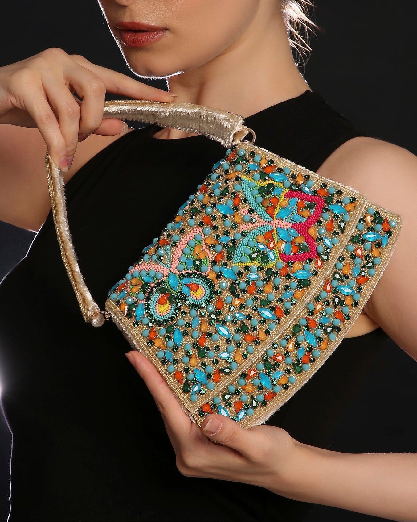 Elara Beige Handbag