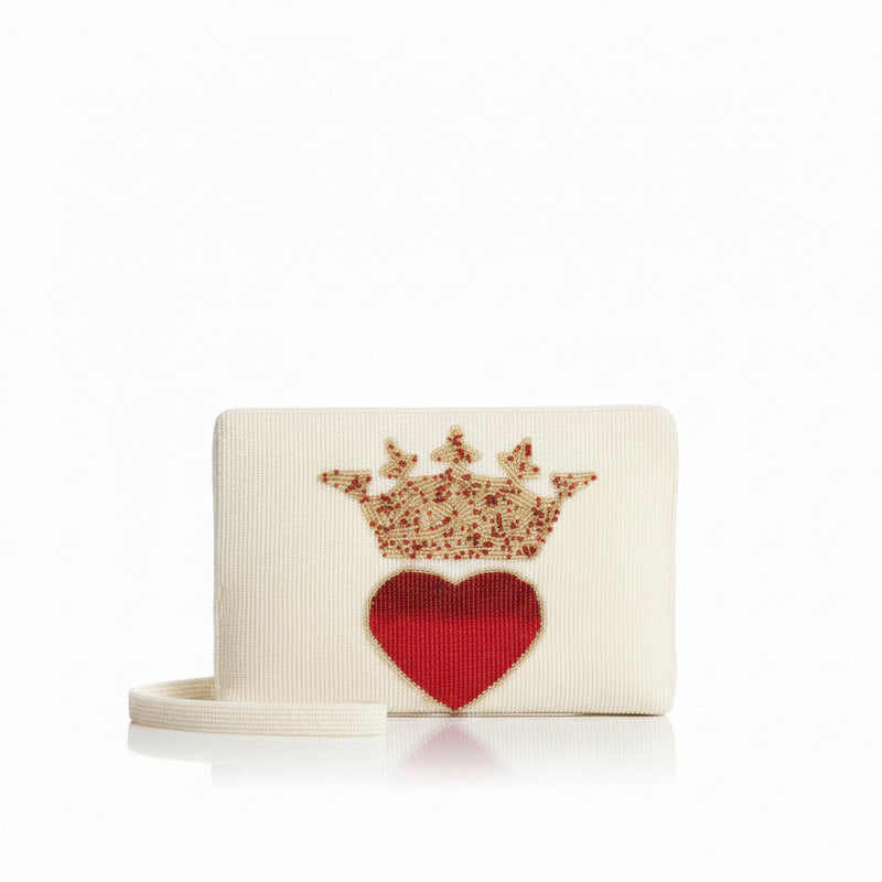 Queen Of Heart Clutch