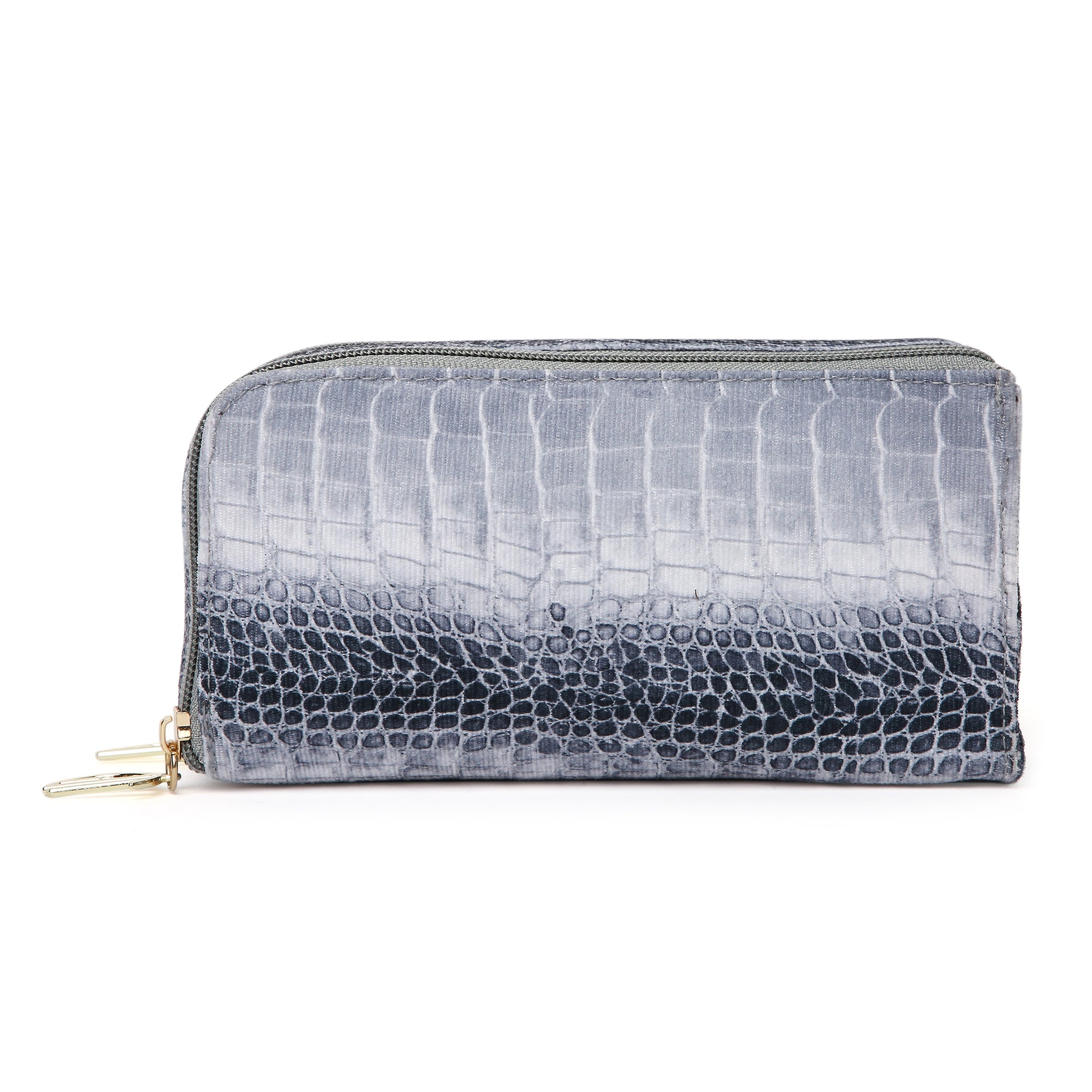 BLACK CROC PRINT SUNGLASS COVERS