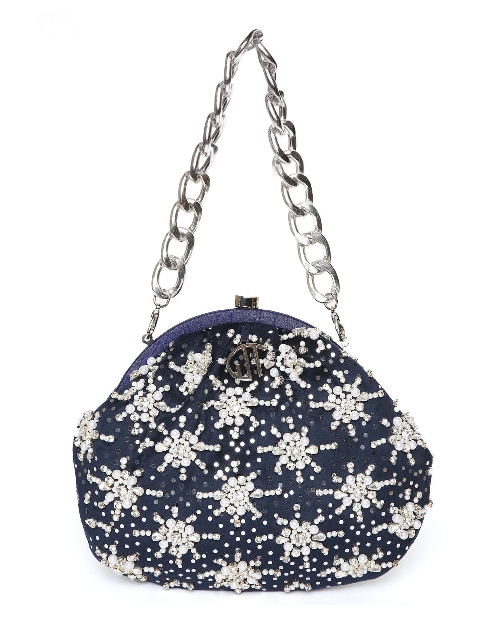 Heer Blue Purse handbag