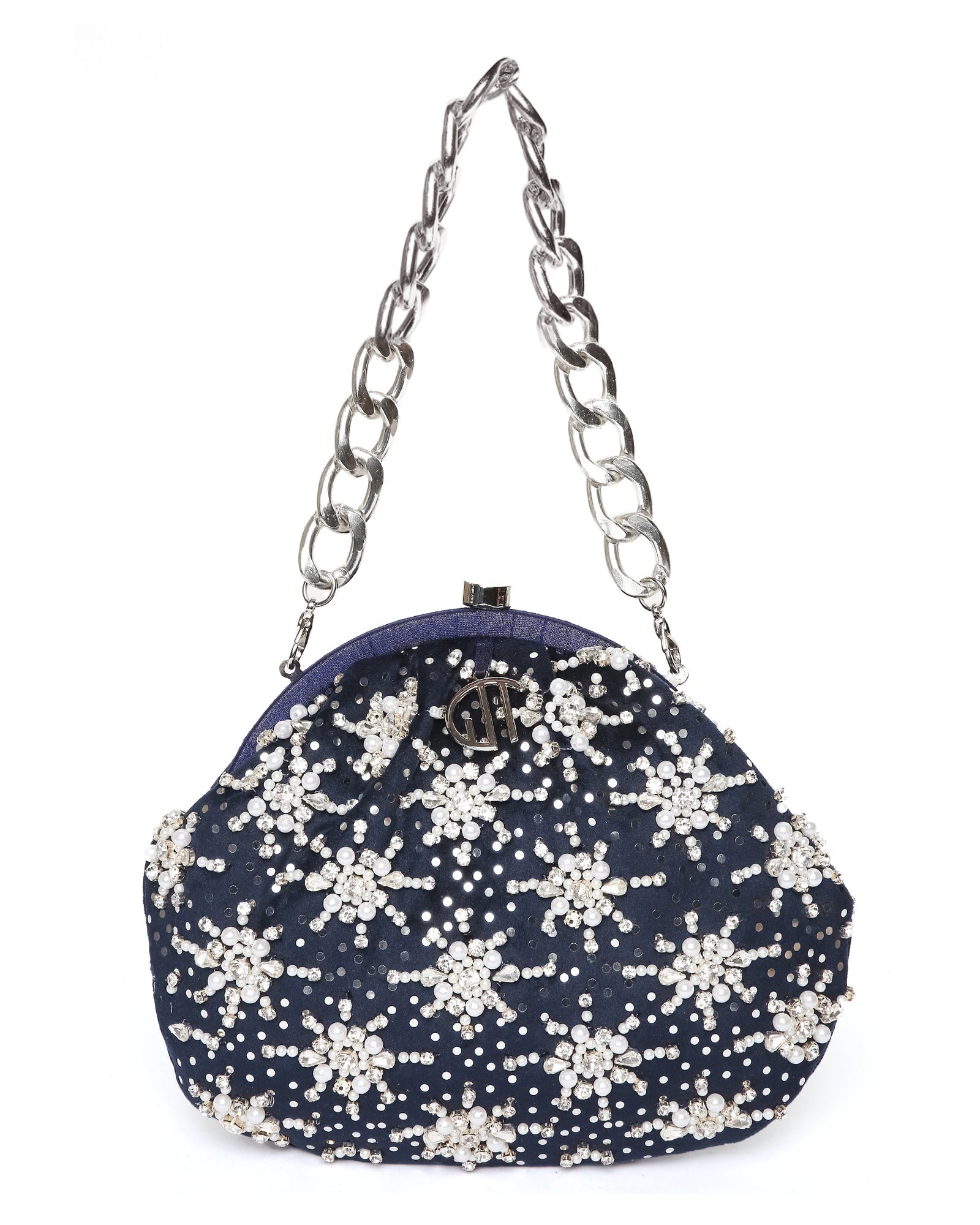 Heer Blue Purse handbag