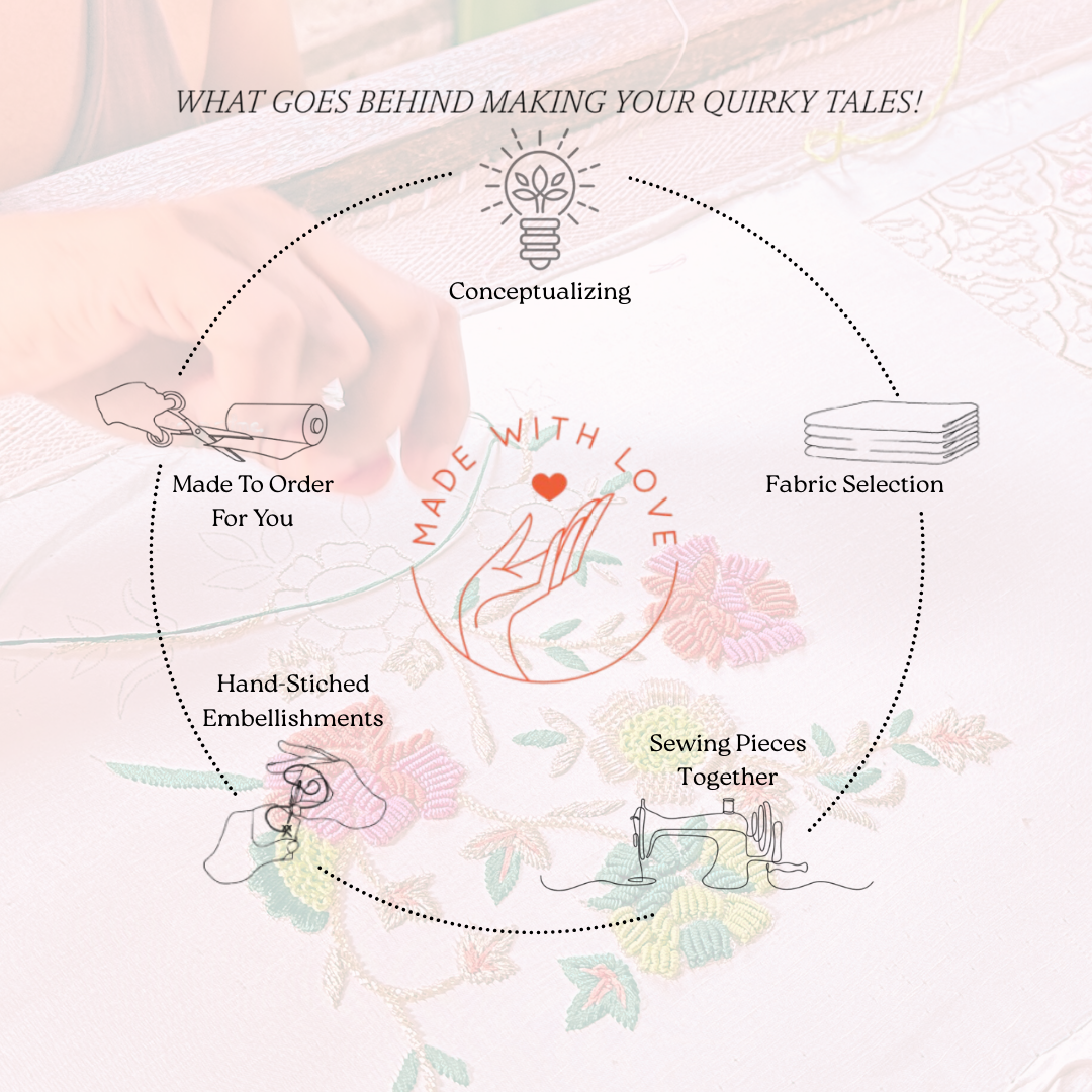 Pearl Embroidered Pink Halfmoon Clutch