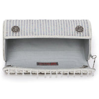 Anna Grey Cylindrical Clutch Bag