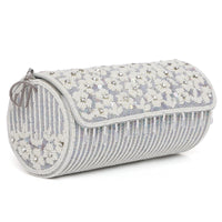 Anna Grey Cylindrical Clutch Bag