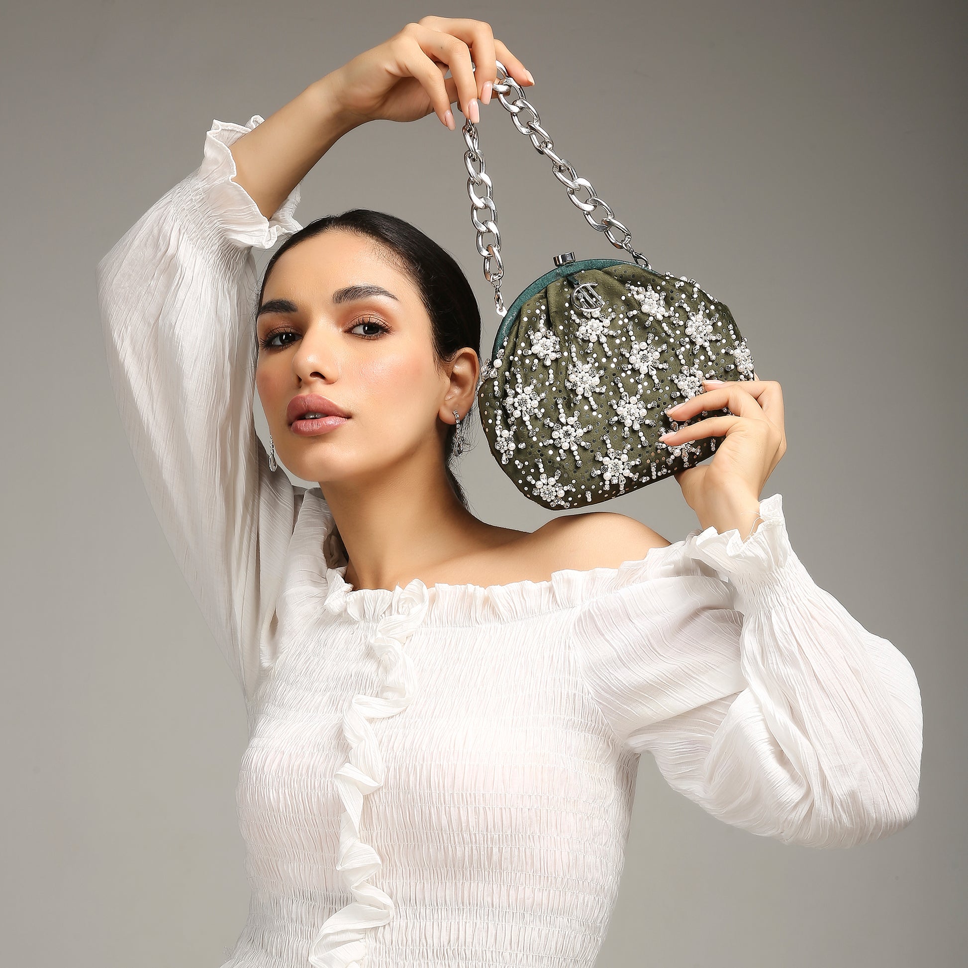 stylish ladies clutch purse