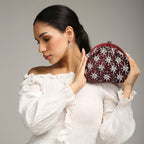 Heer Red Purse handbag