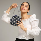 Heer Blue Purse handbag