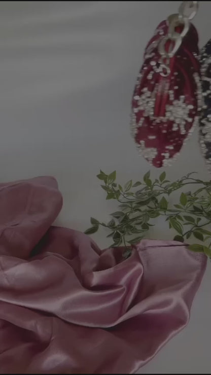 Heer Red Purse handbag