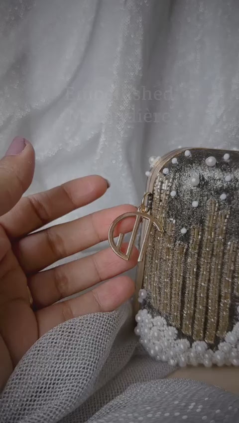 Juniper Embellished clutch