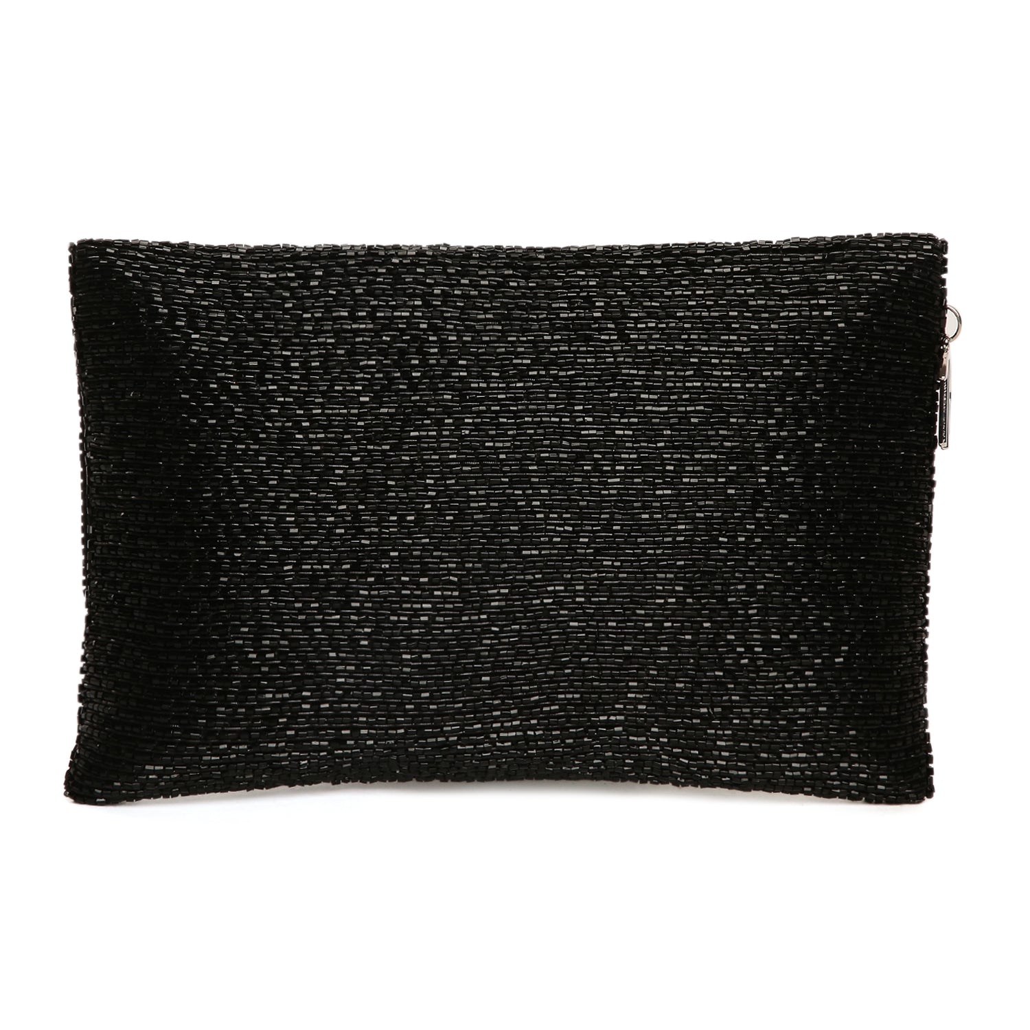 womens black designer clutch bag