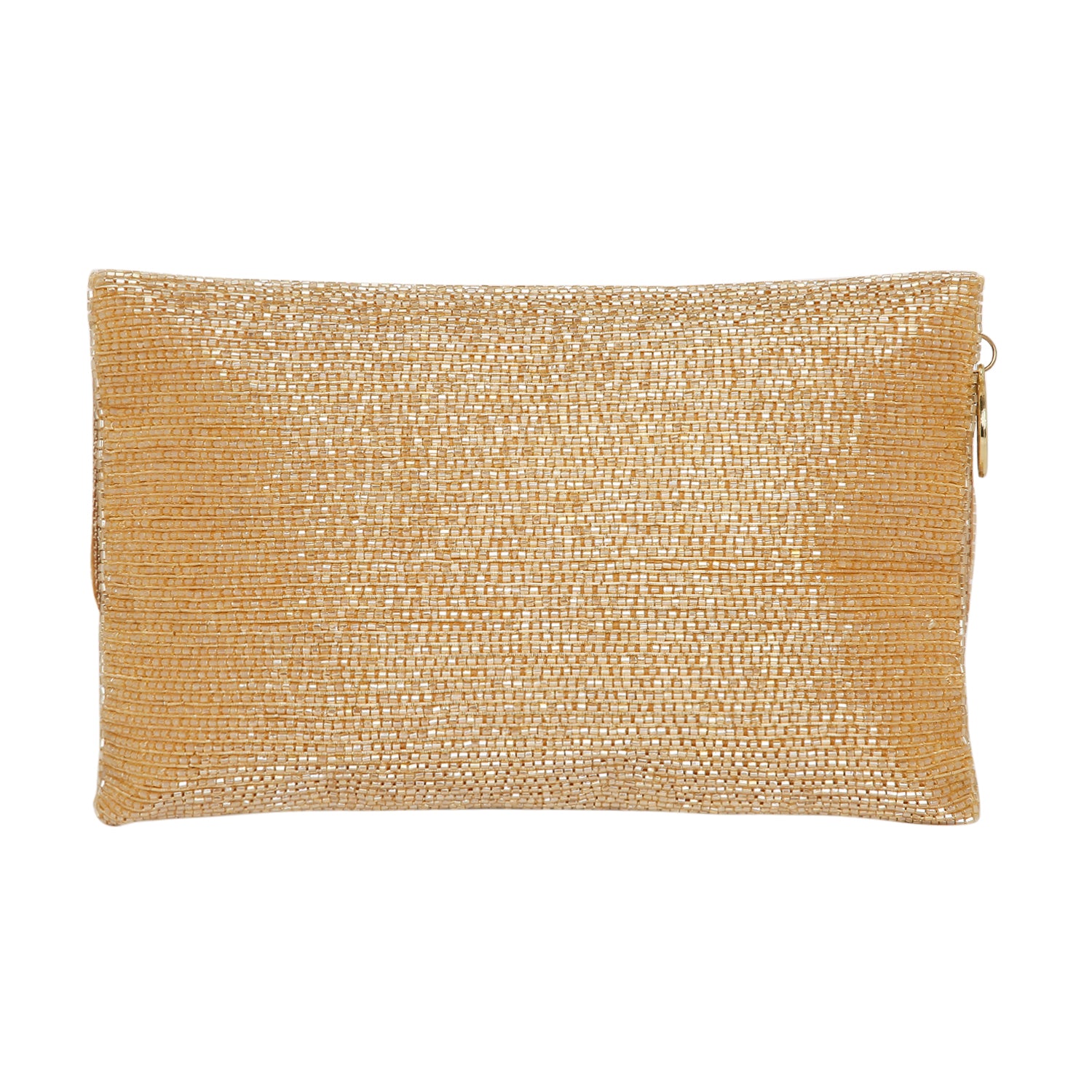 women's Gold clutch bag