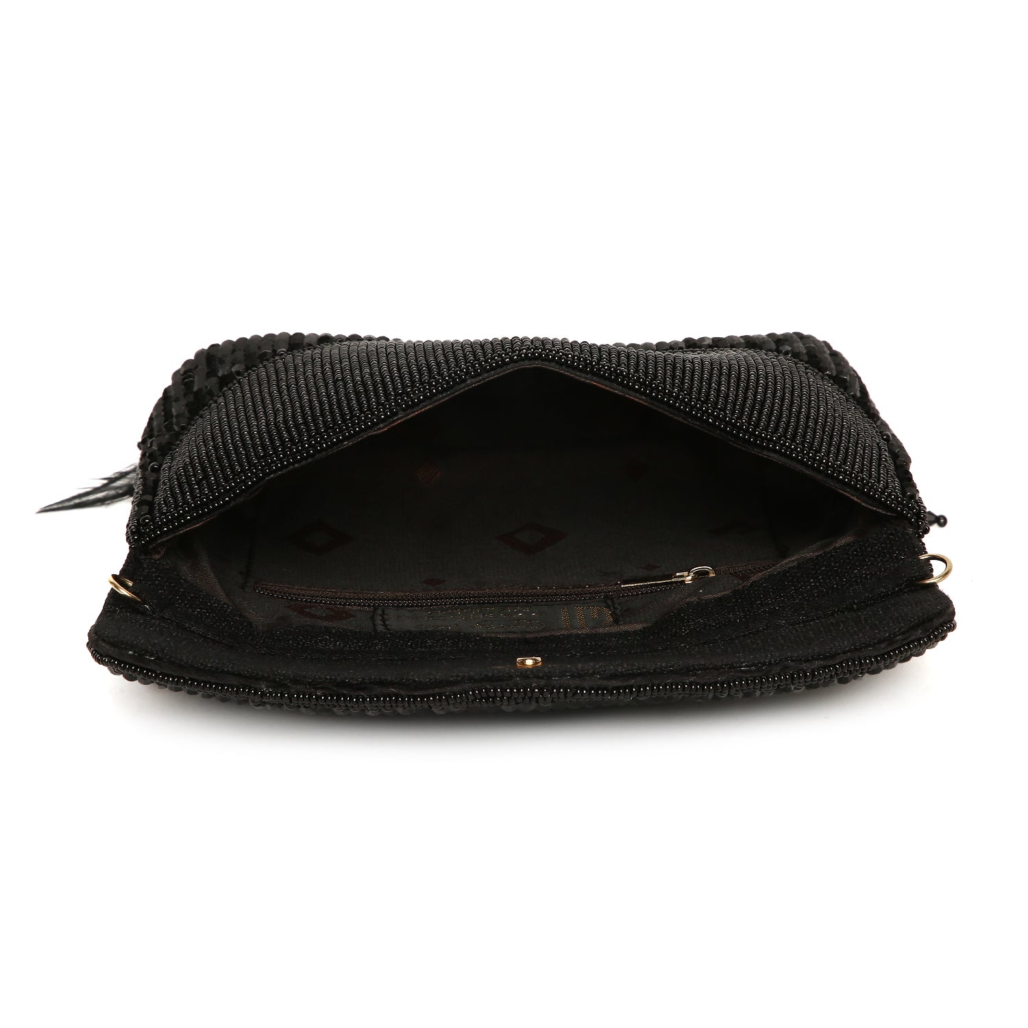 ladies clutch bags black