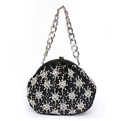 Heer Black Purse handbag