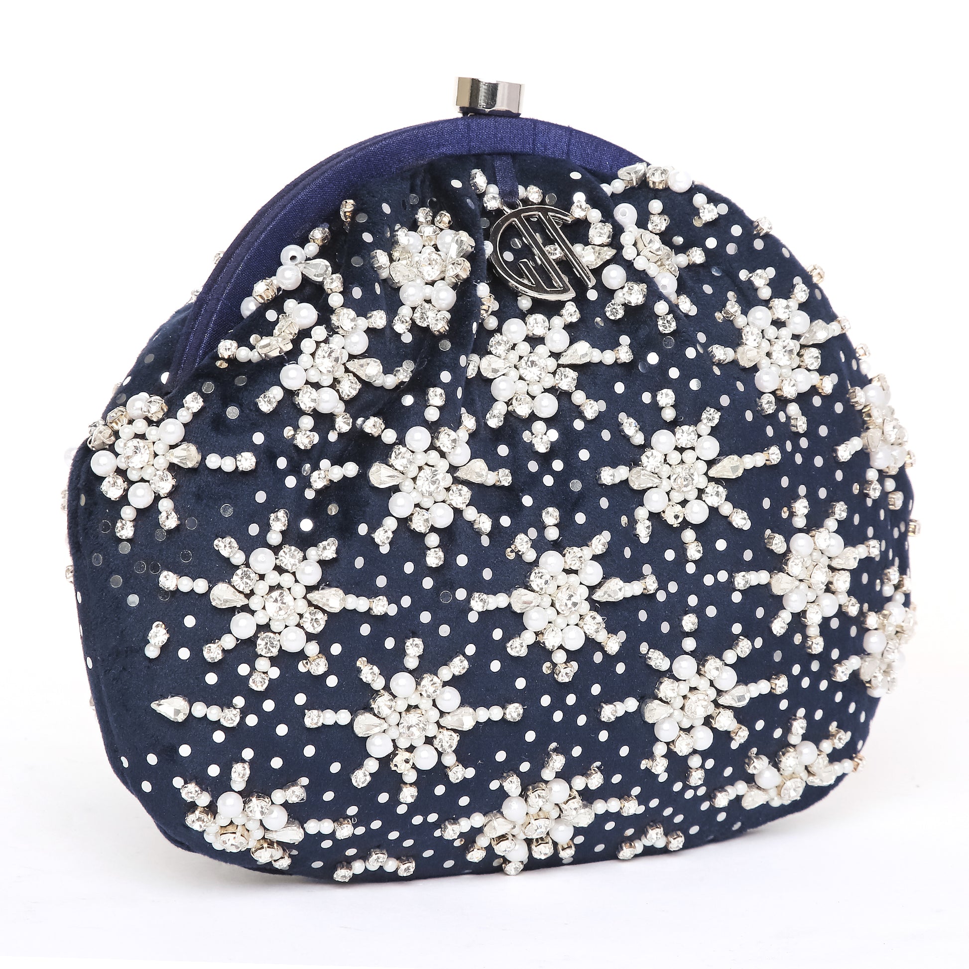 Heer Blue Purse handbag