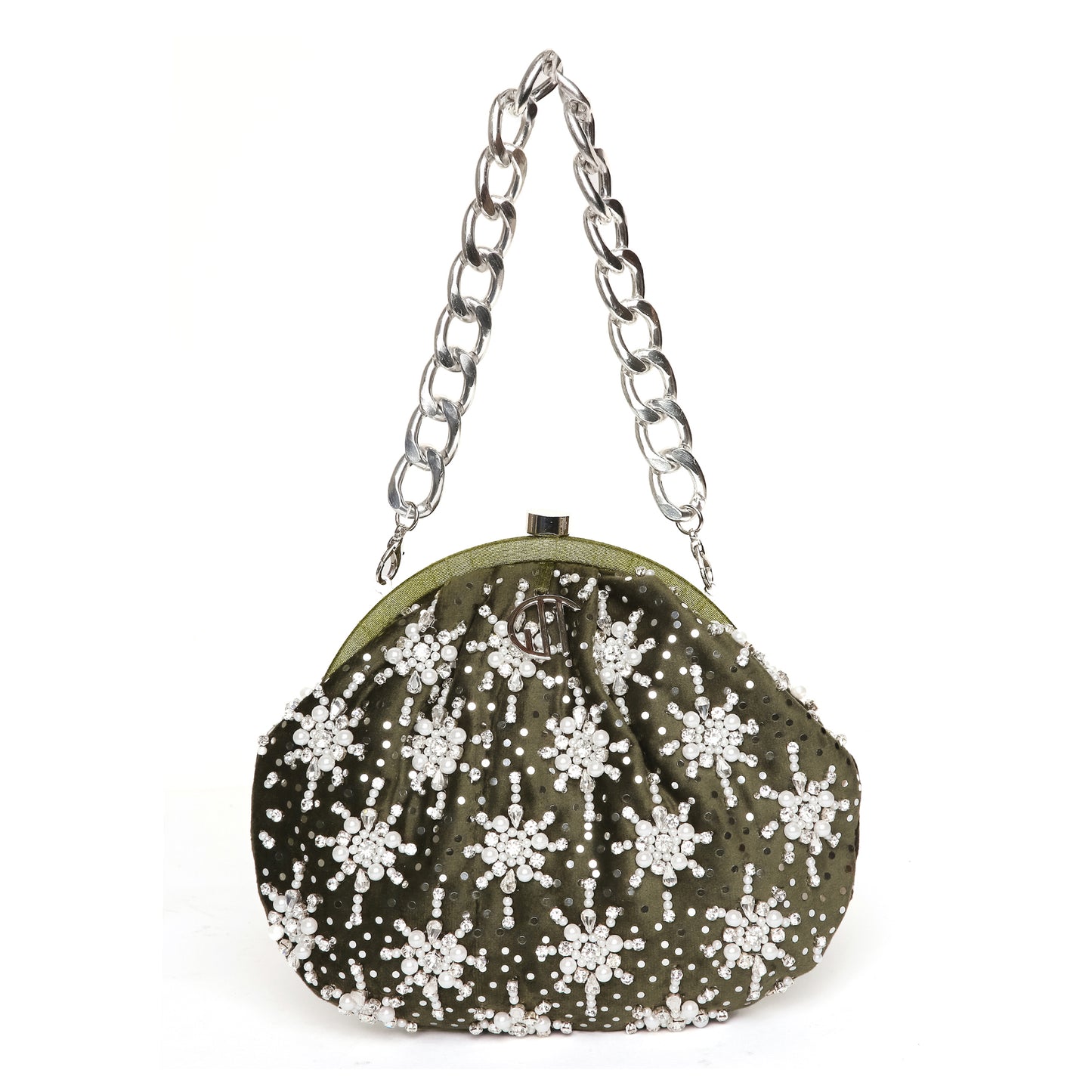 Heer Green Purse handbag