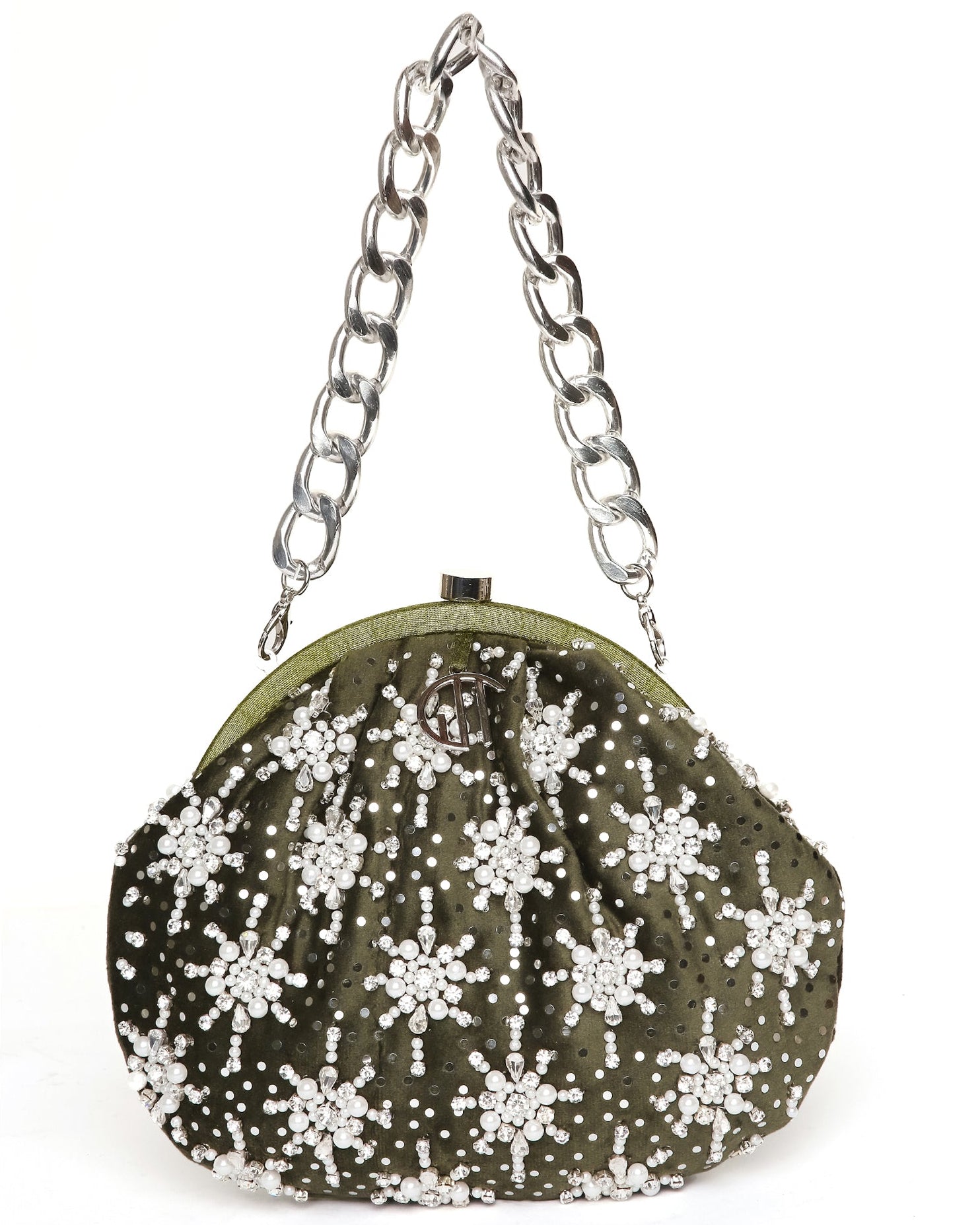 Heer Green Purse handbag