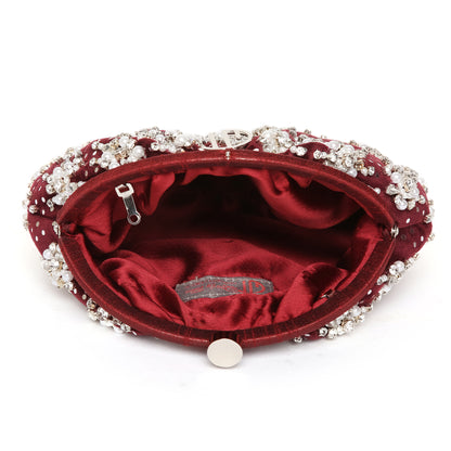 Heer Red Purse handbag