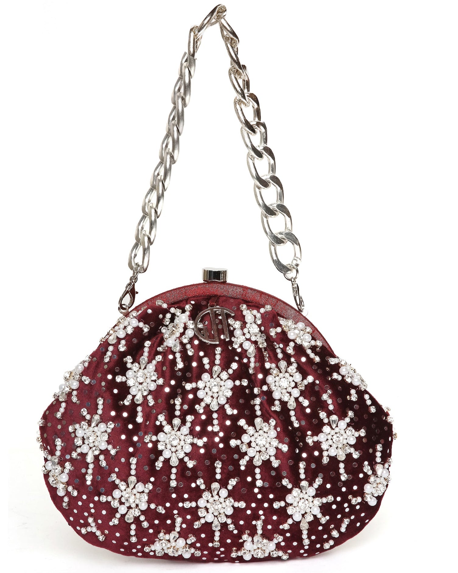 Heer Red Purse handbag
