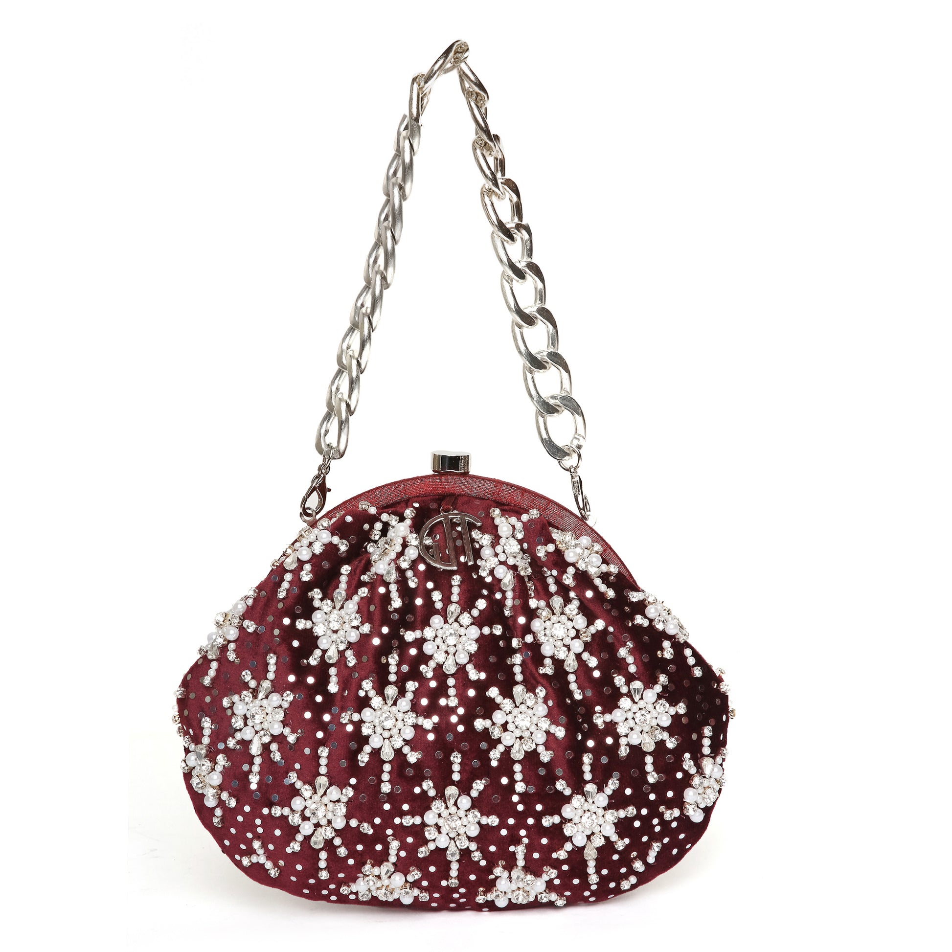Heer Red Purse handbag
