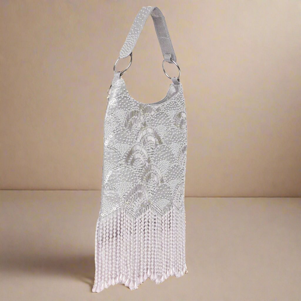 Ira Silver Handbag