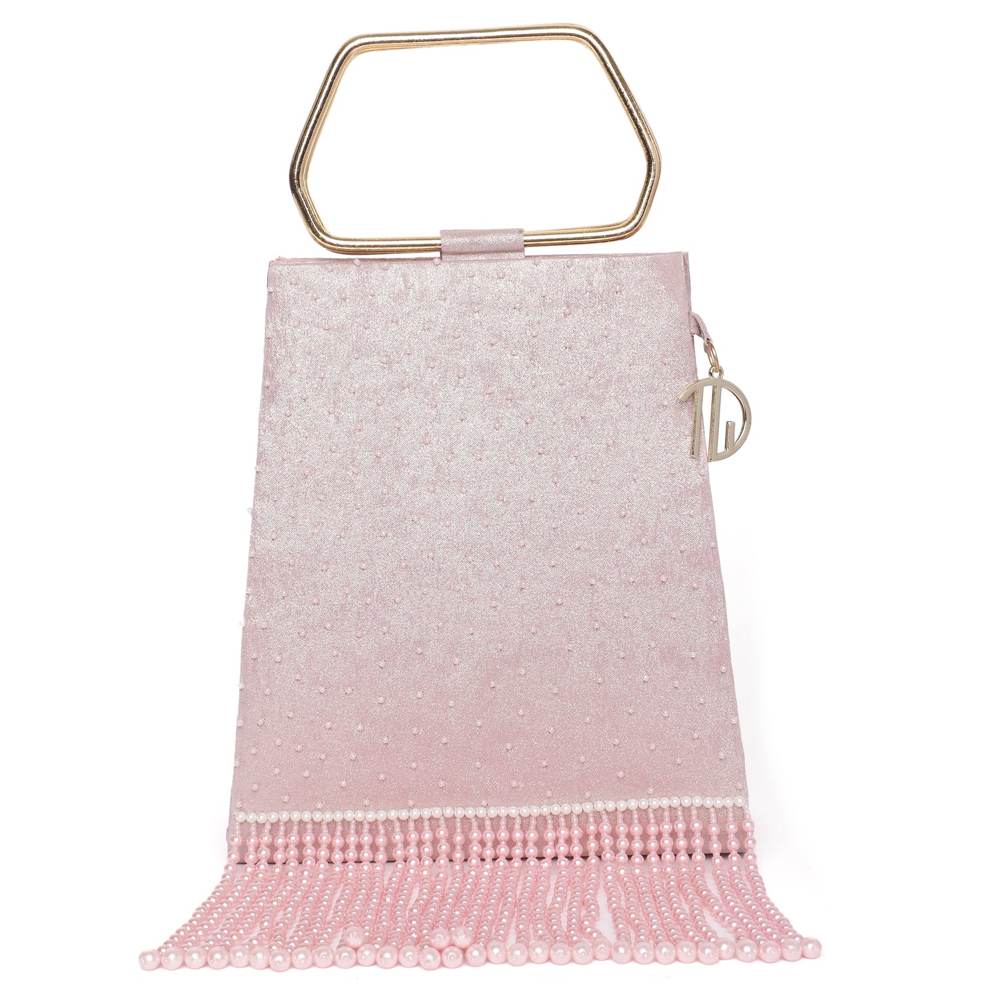 Demi Pink Embellished Handbag