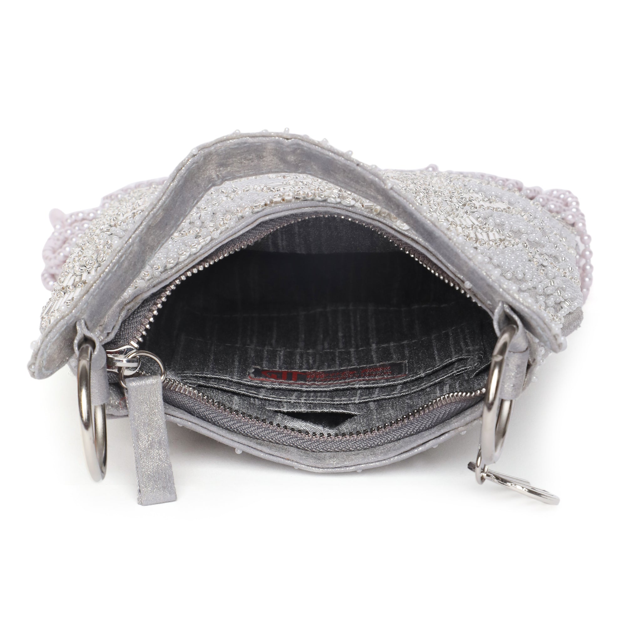 Ira Silver Embellished handag