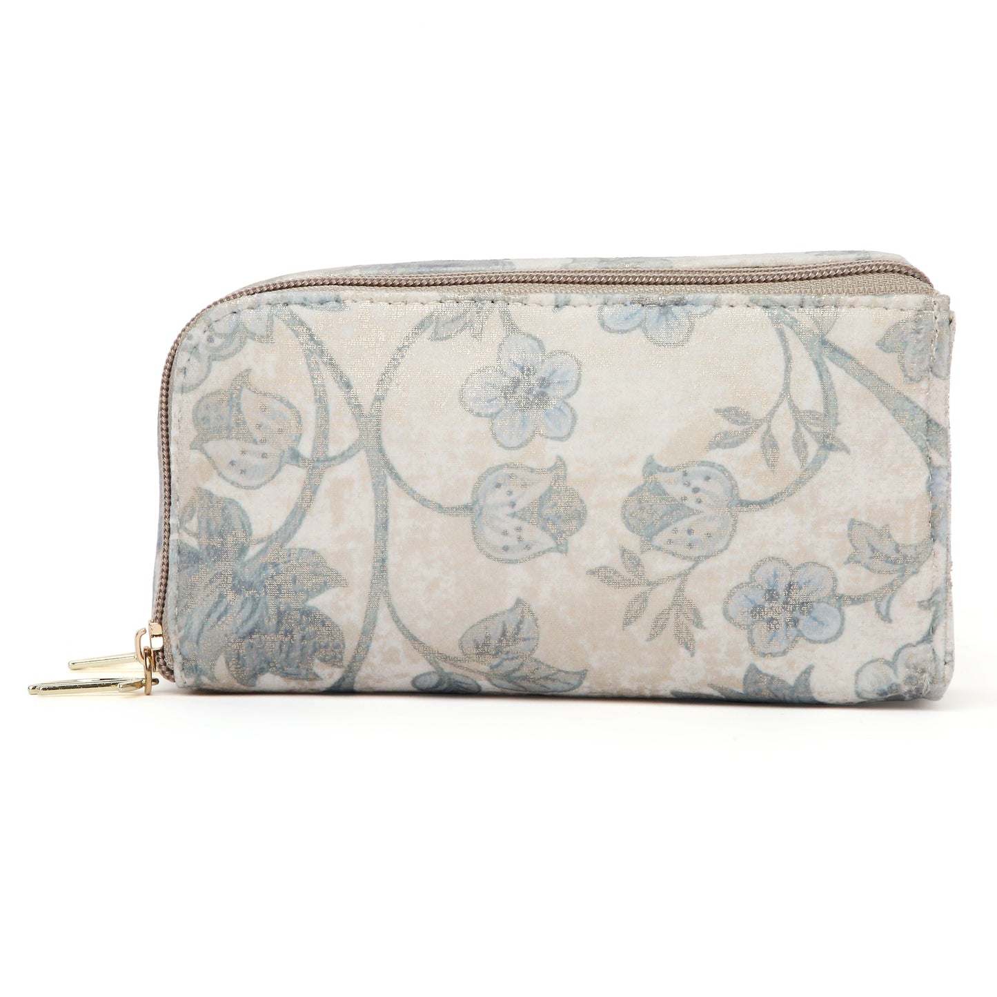 Grey Floral Sunglass Cover