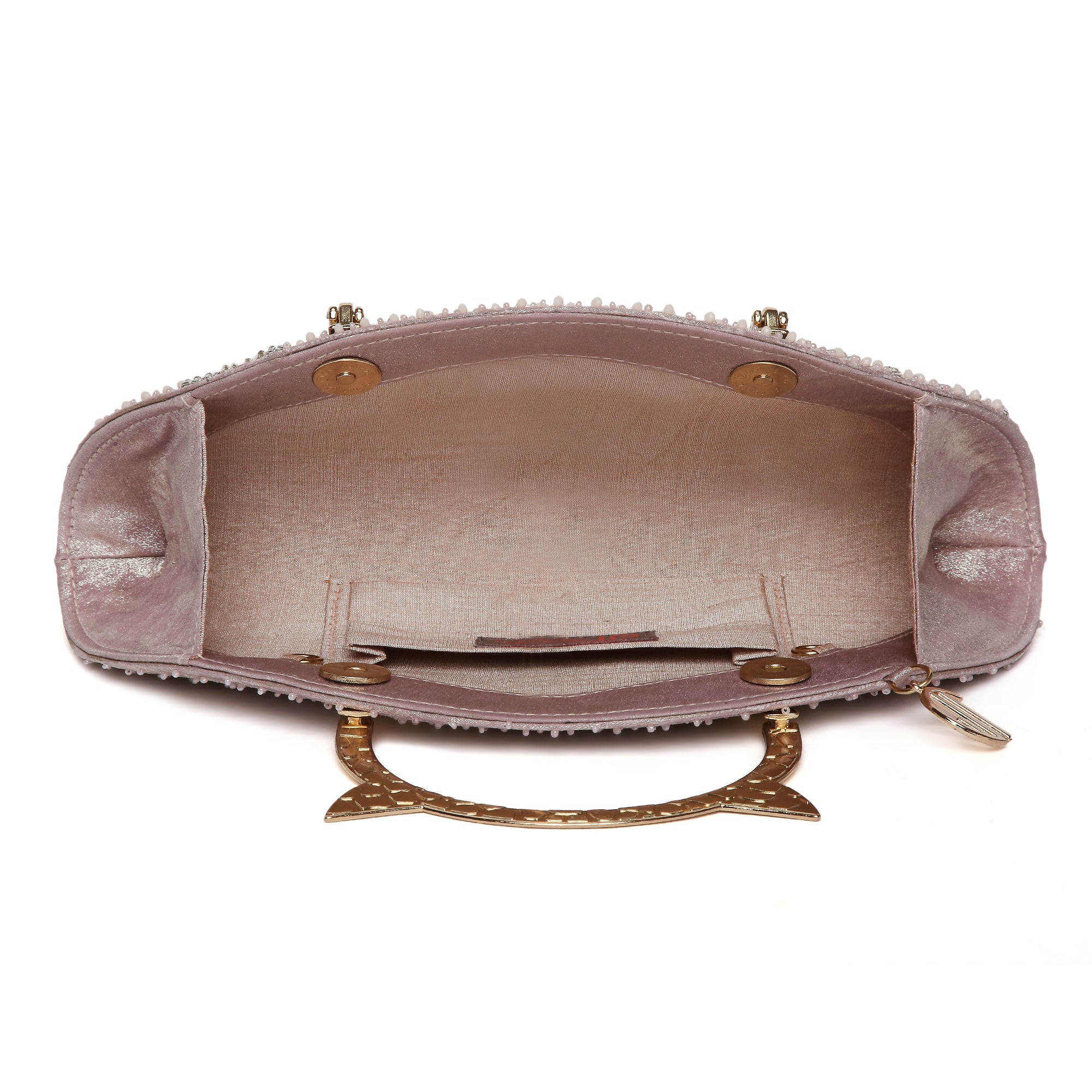 Thea Pink Halfmoon handbag