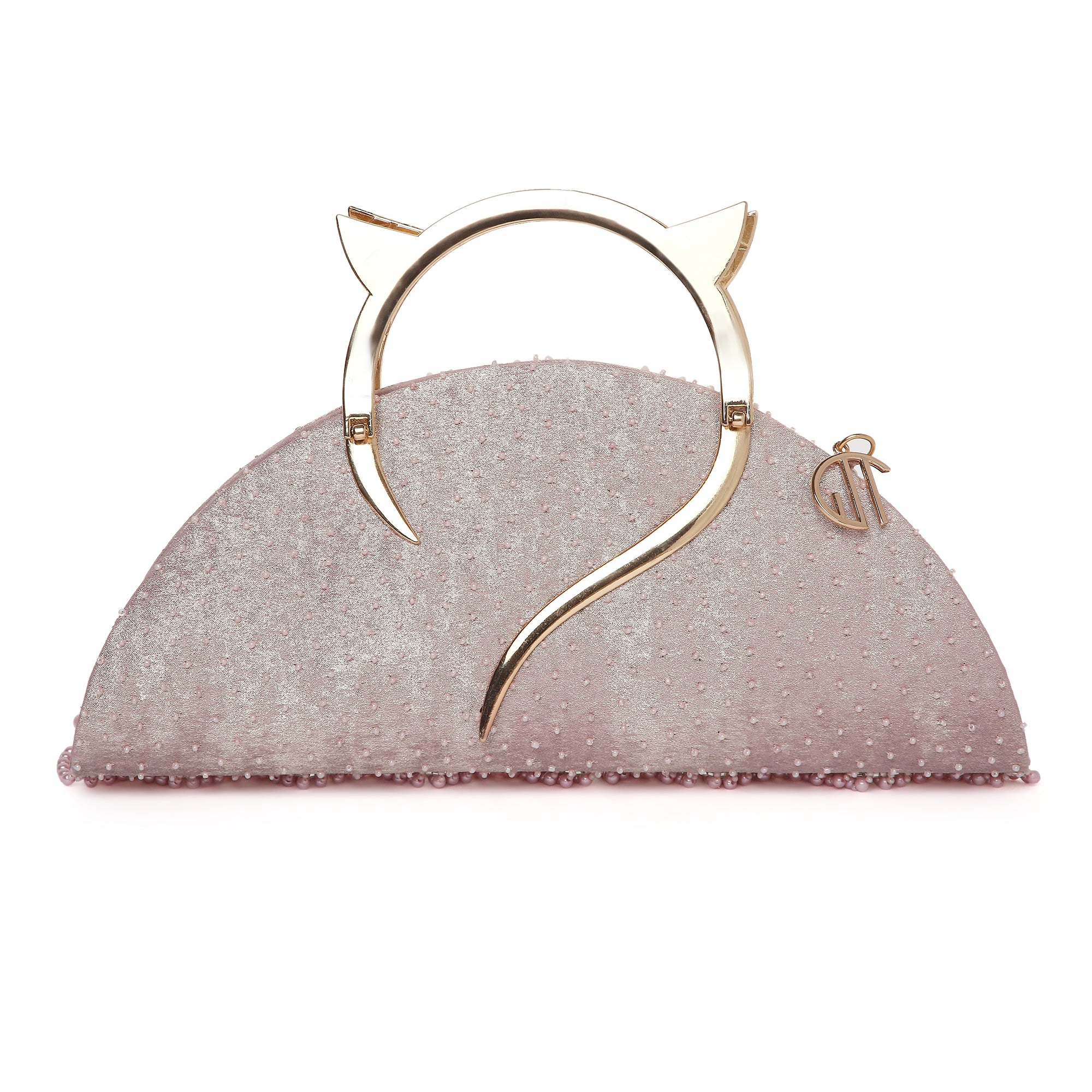 Thea Pink Halfmoon handbag