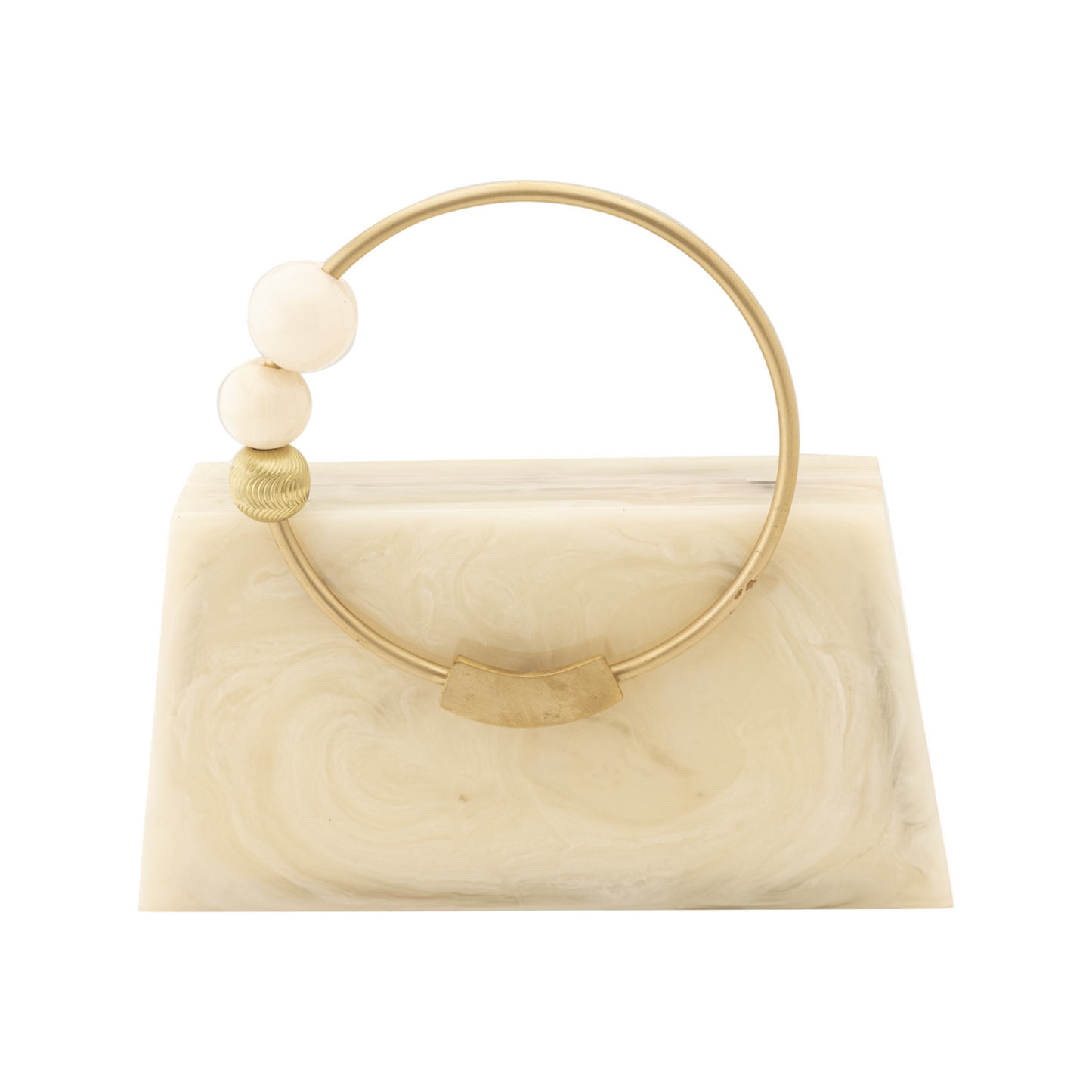 Resin Offwhite Clutch bag