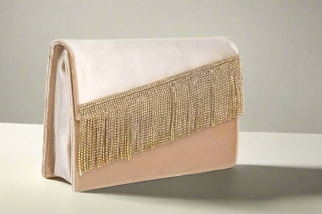 Ivy Gold Velvet handbag