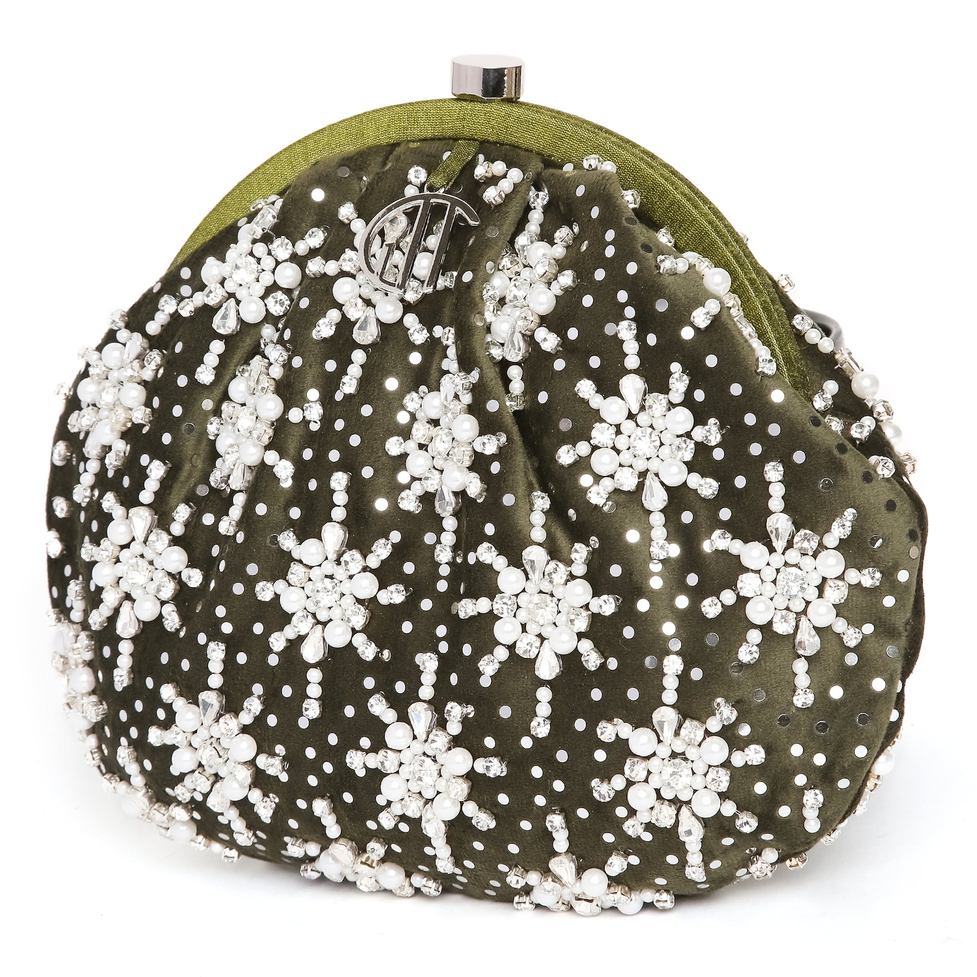 Heer Green Purse handbag