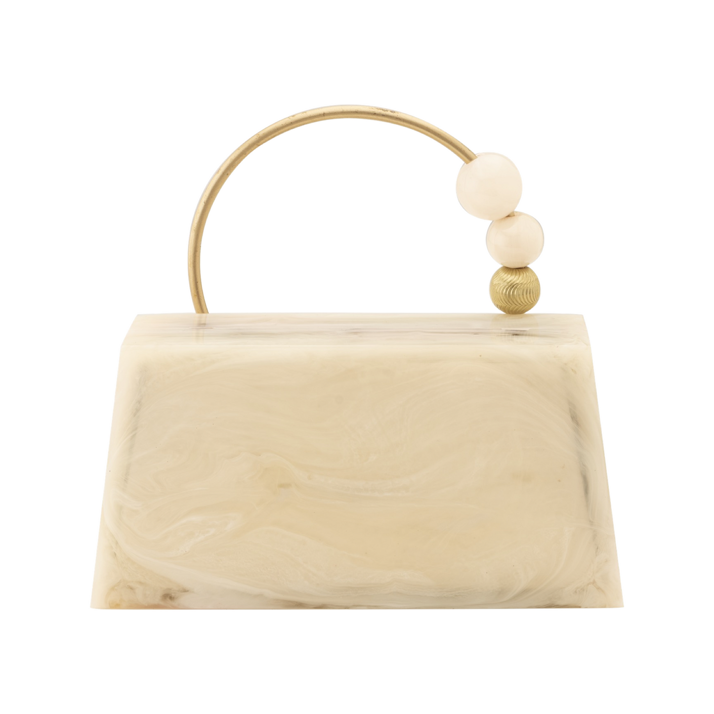 Resin Offwhite Clutch bag