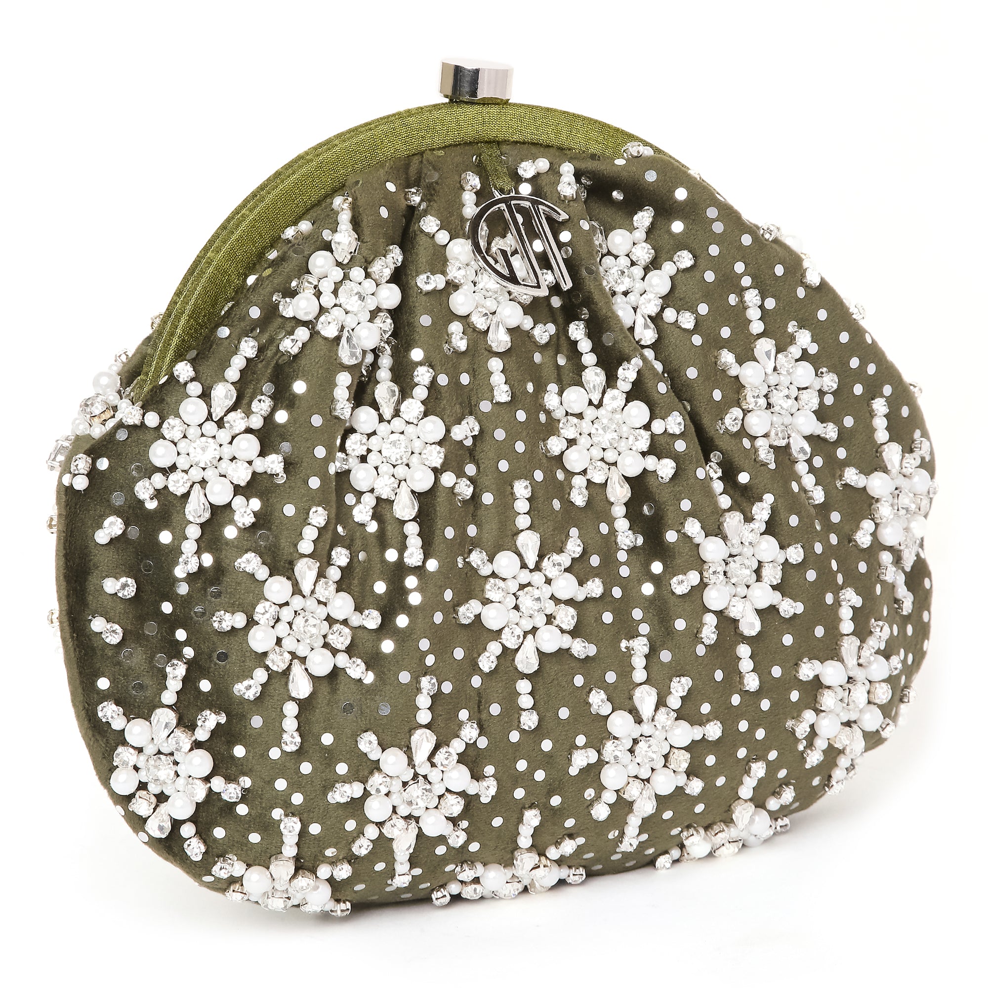 Heer Green Purse handbag