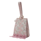 Rayna Pink embellished Handbag