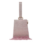 Rayna Pink embellished Handbag