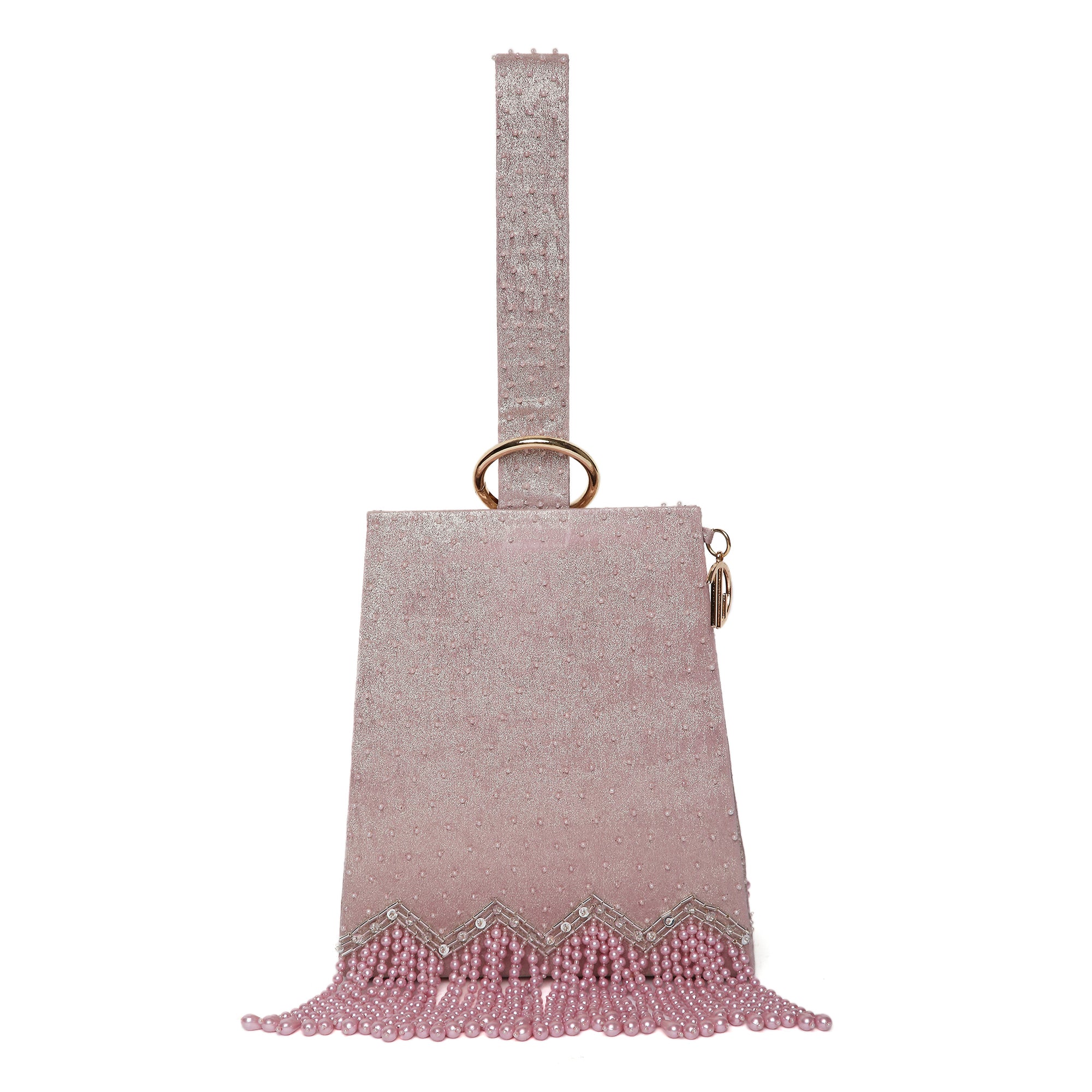 Rayna Pink embellished Handbag