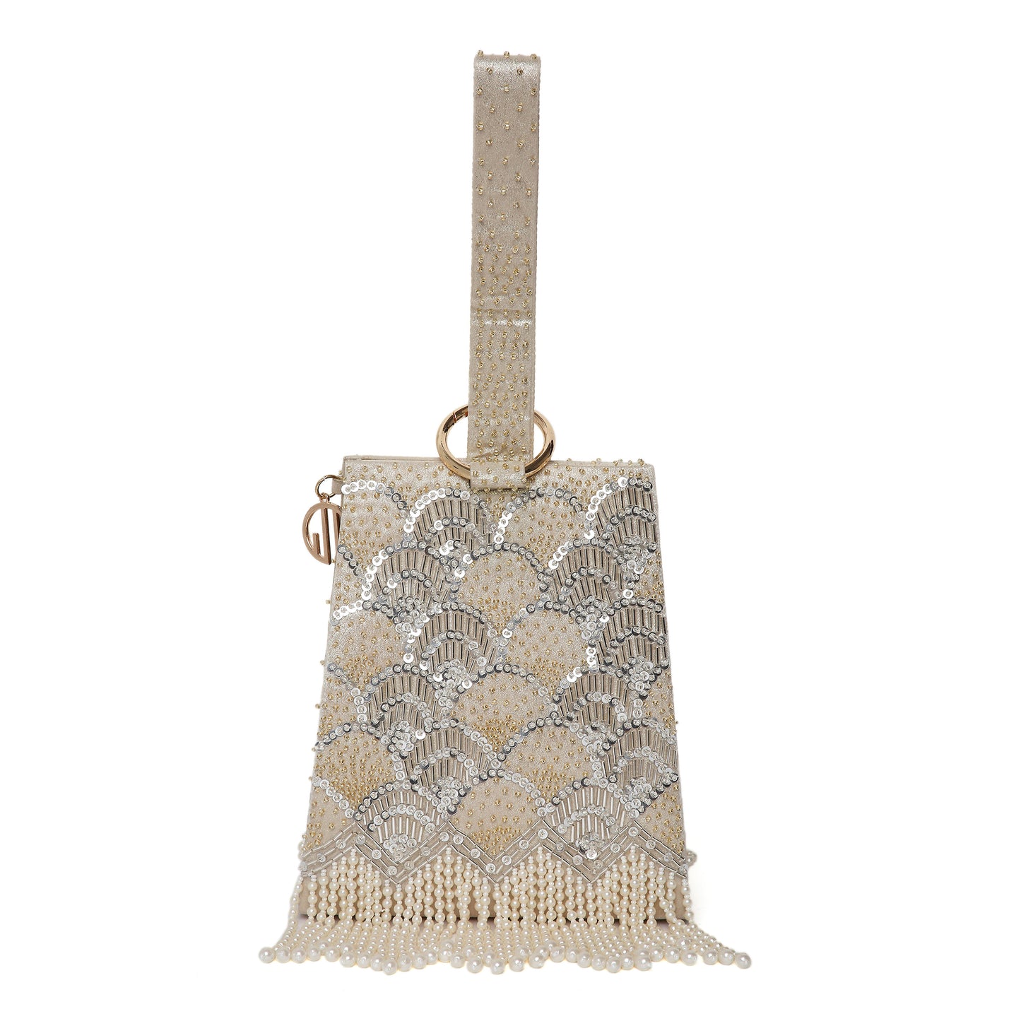Rayna Gold embellished Handbag