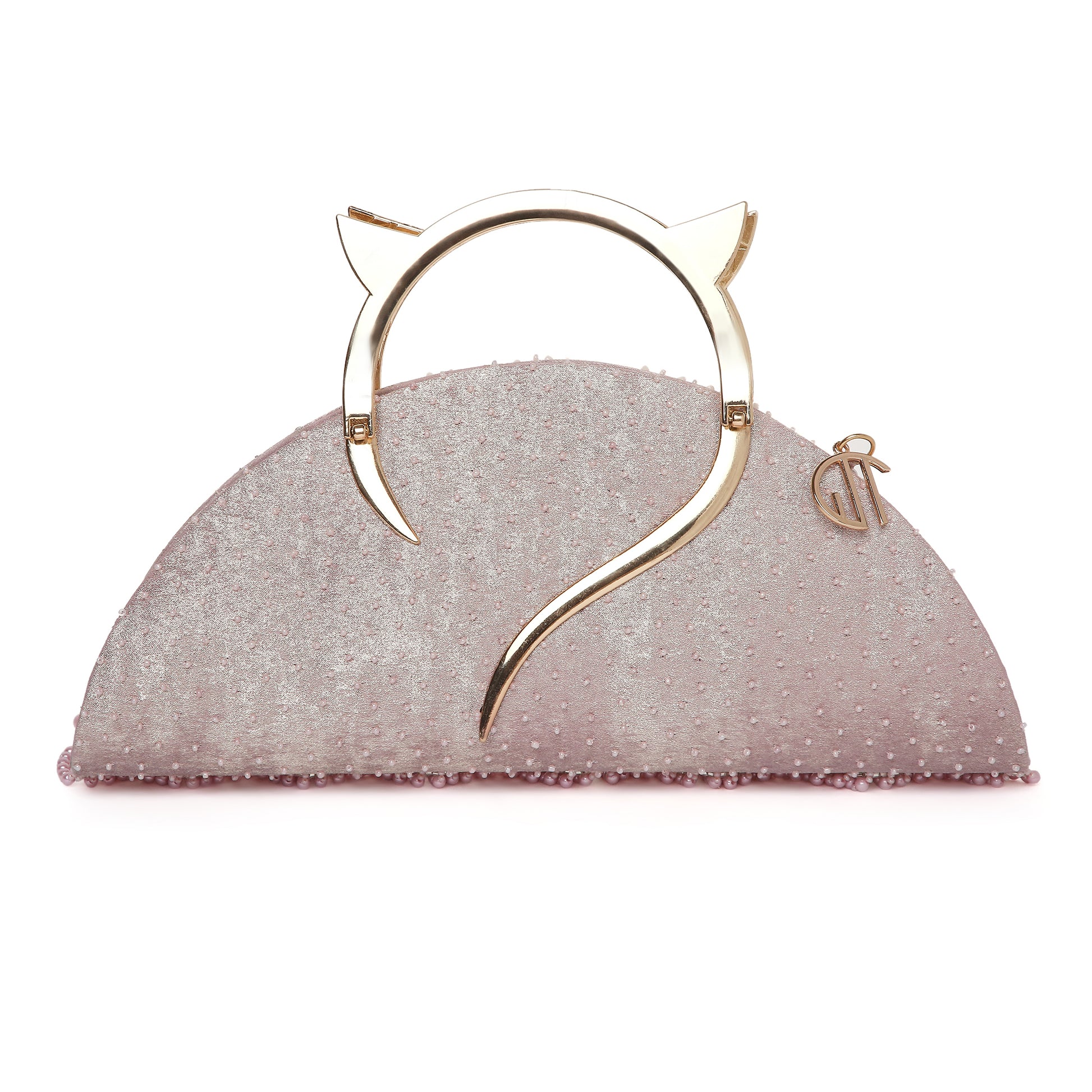 Thea Pink Halfmoon handbag